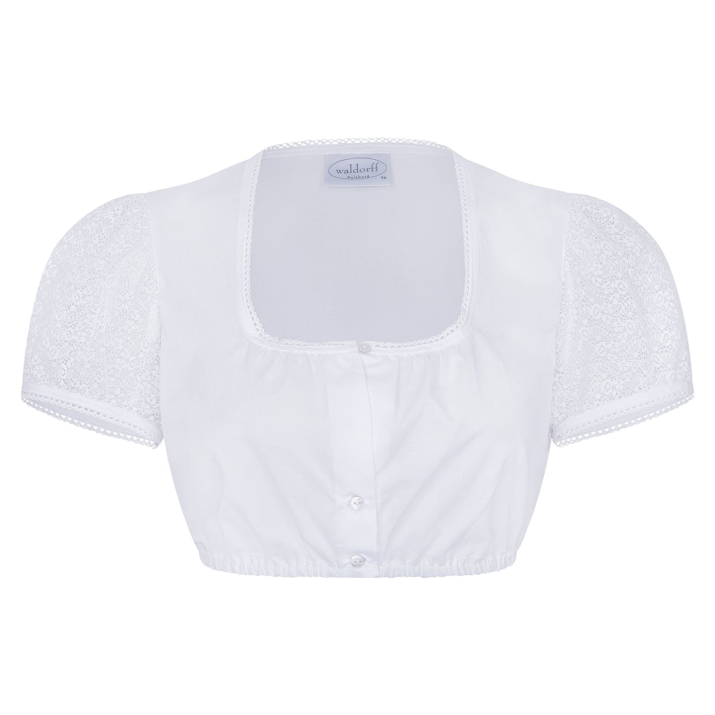 Dirndlbluse 6673 in weiss