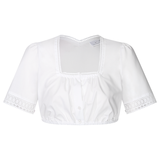Dirndlbluse 10204 in weiss
