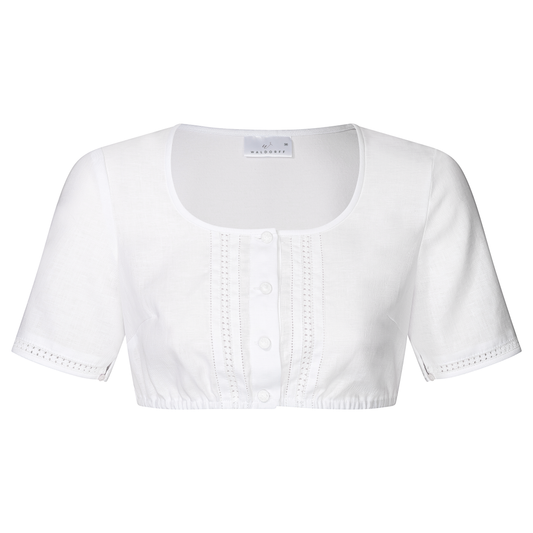 Dirndlbluse 10232JSL in weiss