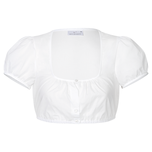 Dirndlbluse 10260SL in weiss