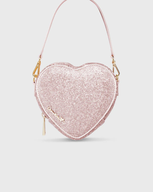 Tasche Midi Heart Bag in crystal rose