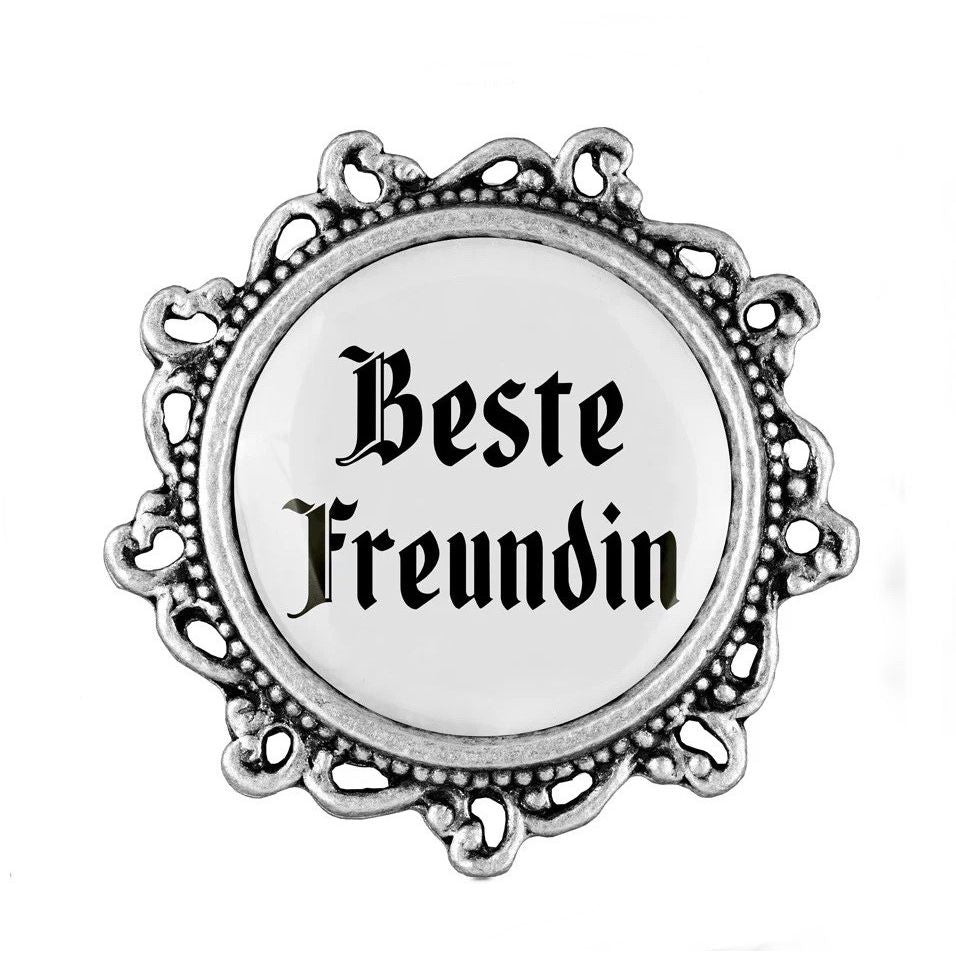 Gaudiknopf "Beste Freundin"