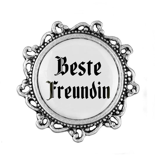 Gaudiknopf "Beste Freundin"