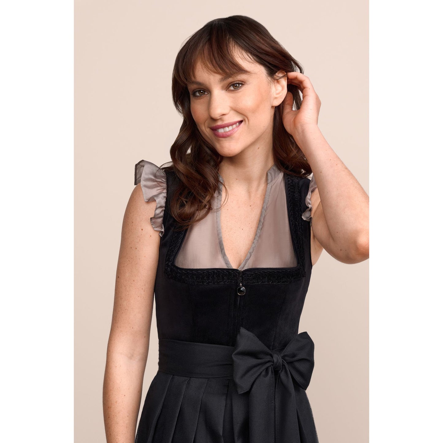 Dirndl Velia in schwarz