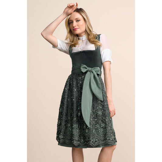 Dirndl Elira in dunkelgrün