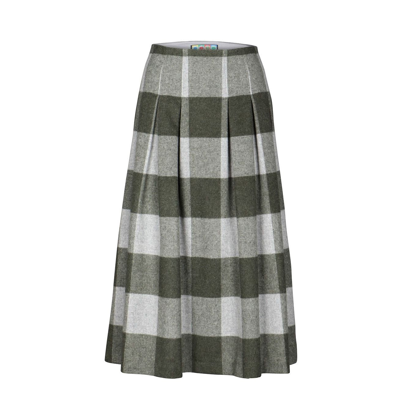 Rock in grün/weiß Karo