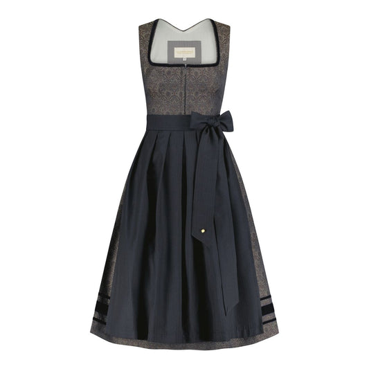Dirndl Franzi in braun/blau