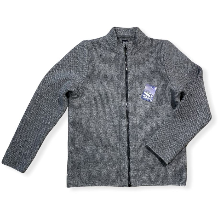 Strickjacke in grau