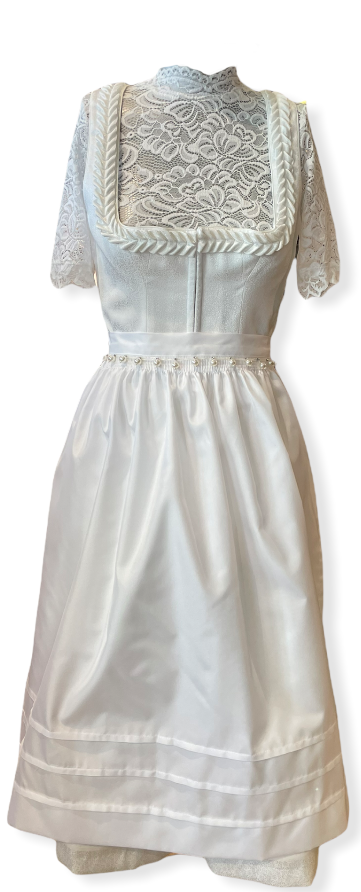Dirndl Benita in weiss von Wenger