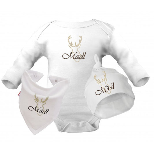3er Geschenksset Langarm Mädl
