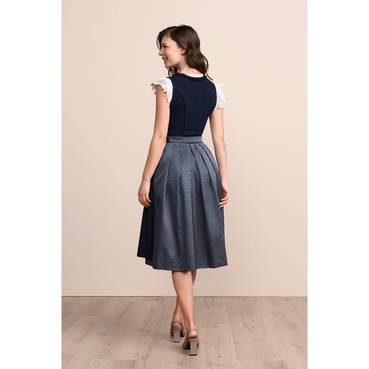 Dirndl Anica ib blau