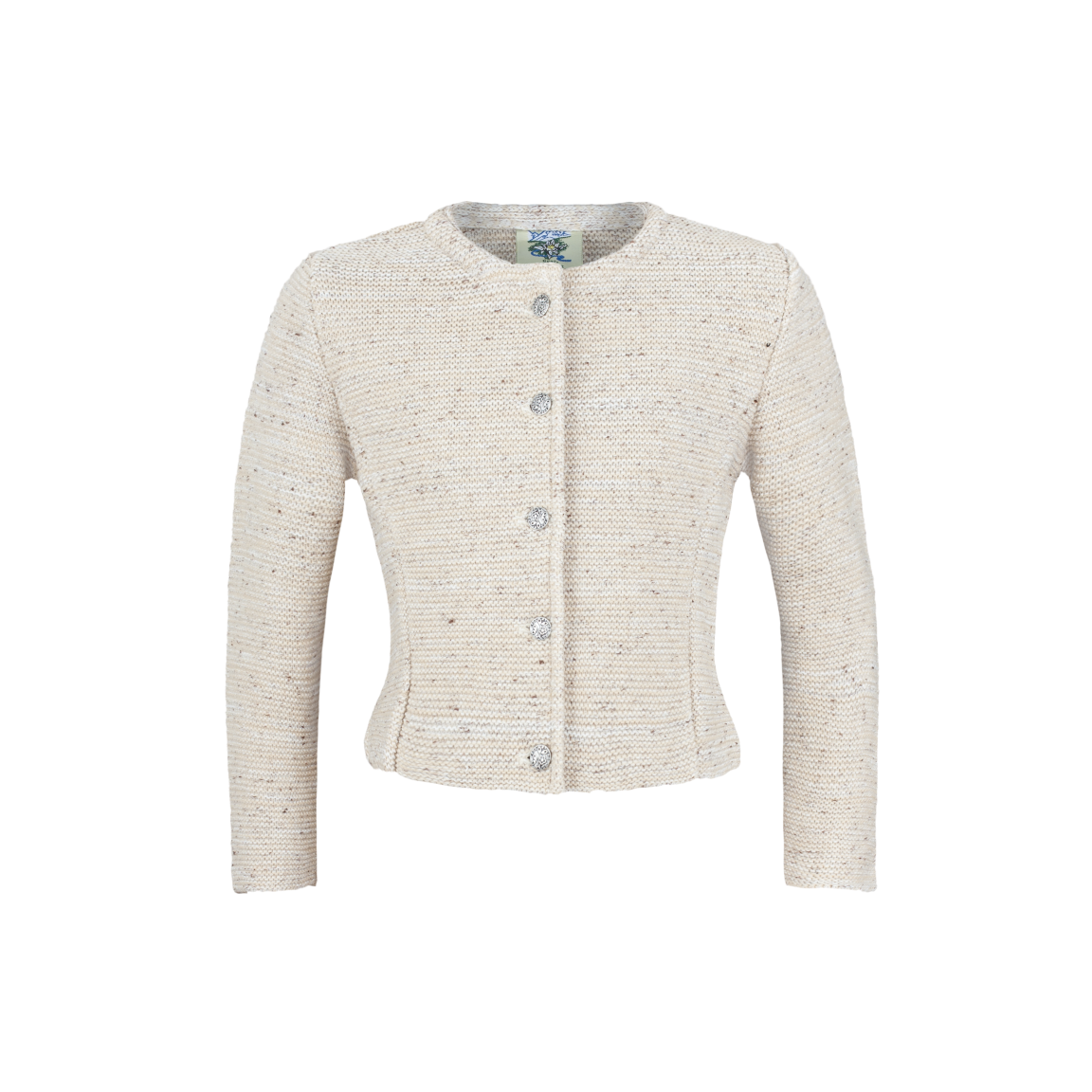 Mädchen Strickjacke in weiß, schwarz, beige oder pink