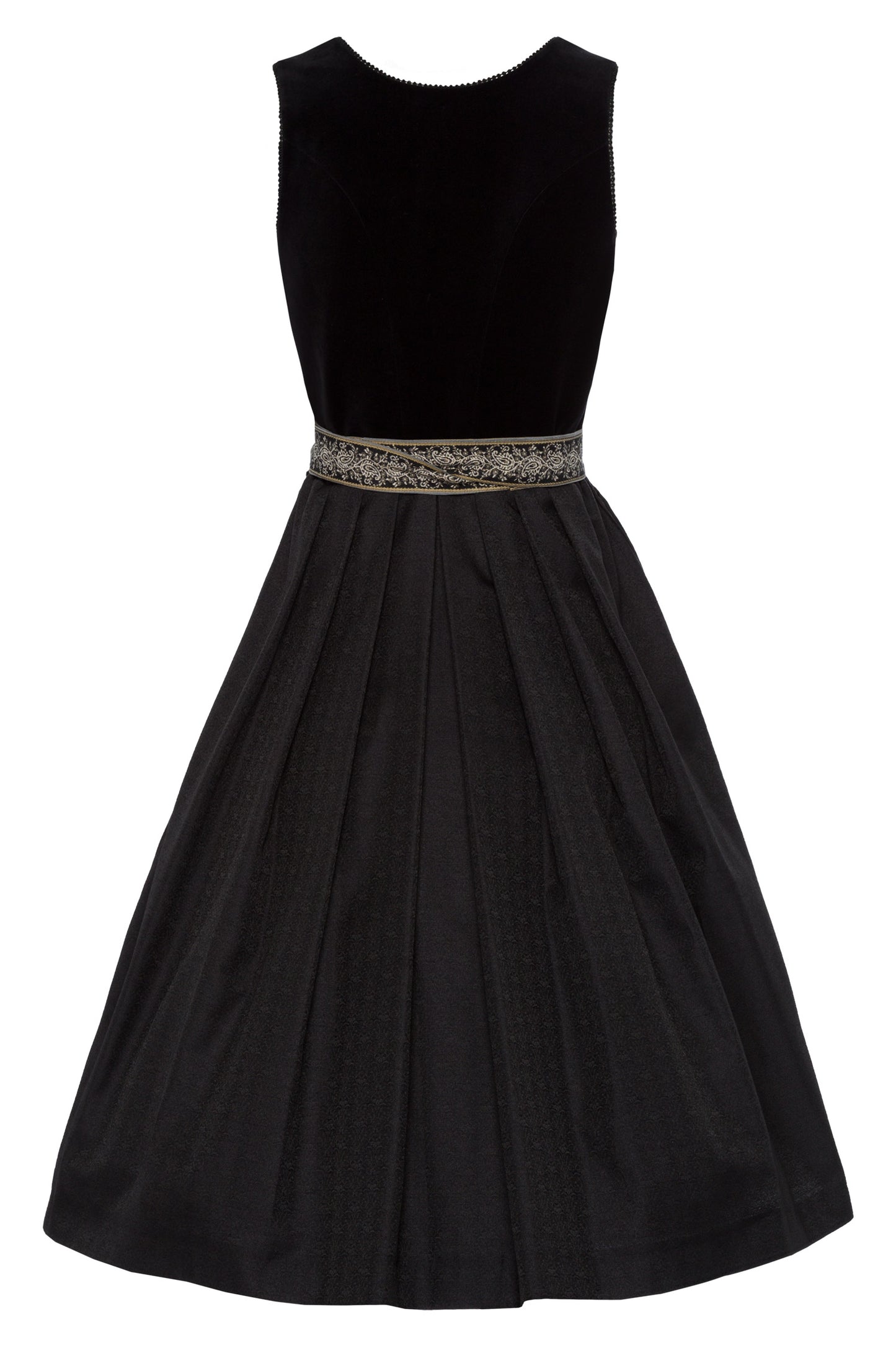 Dirndl Ilona in schwarz