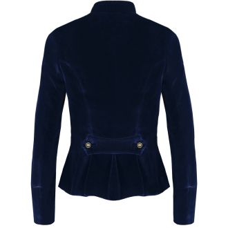 Jacke Christl samt in dunkelblau