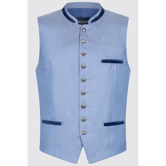 Herren Weste Torrone in blau