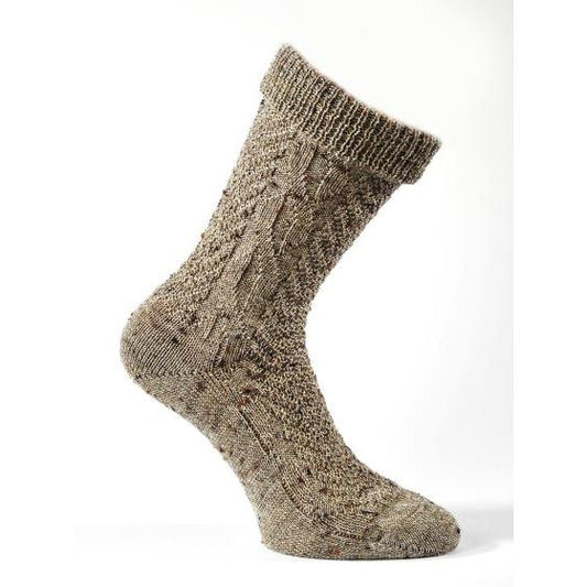 Socken mele braun