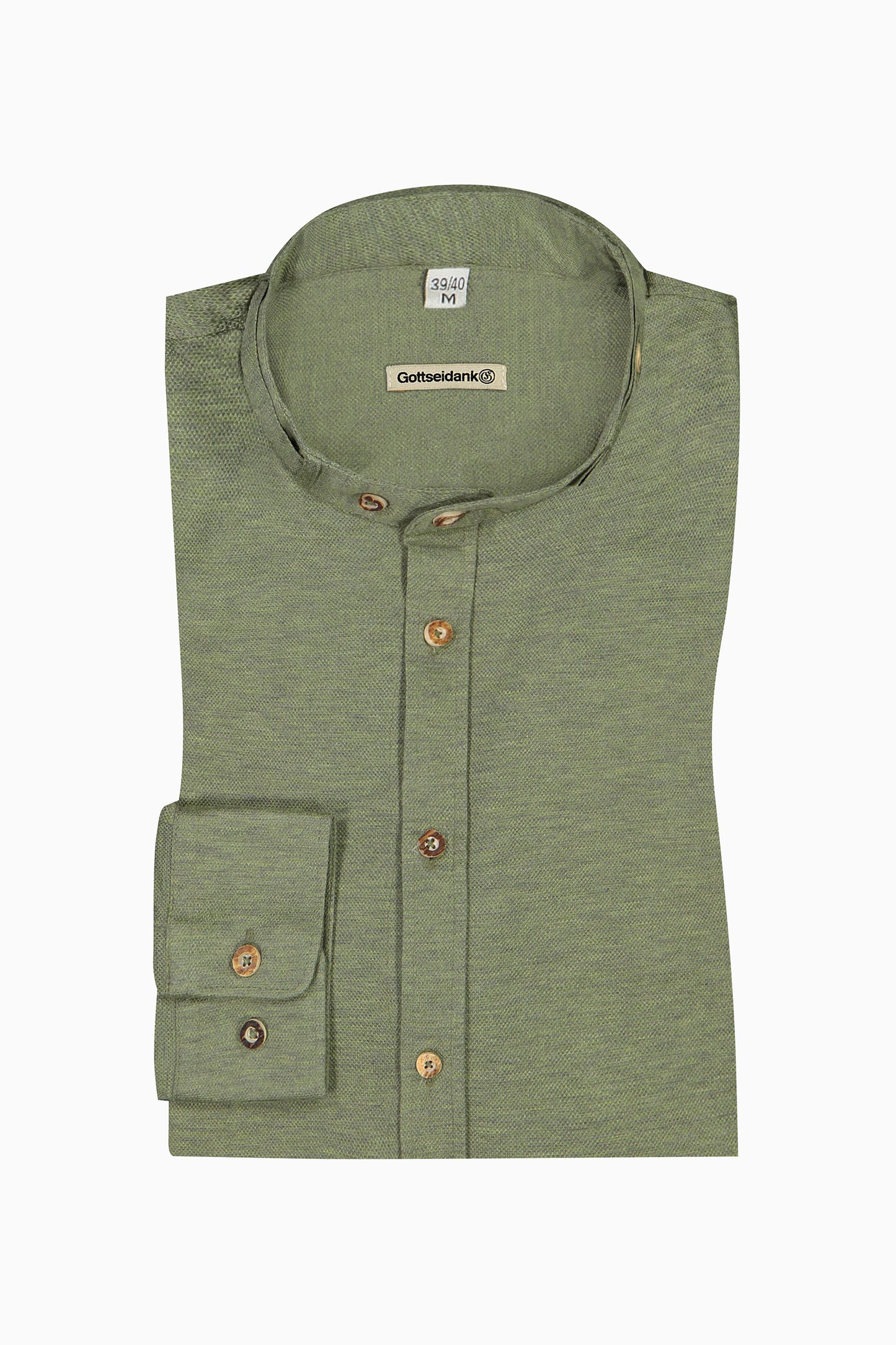 Hemd Lenz in khaki