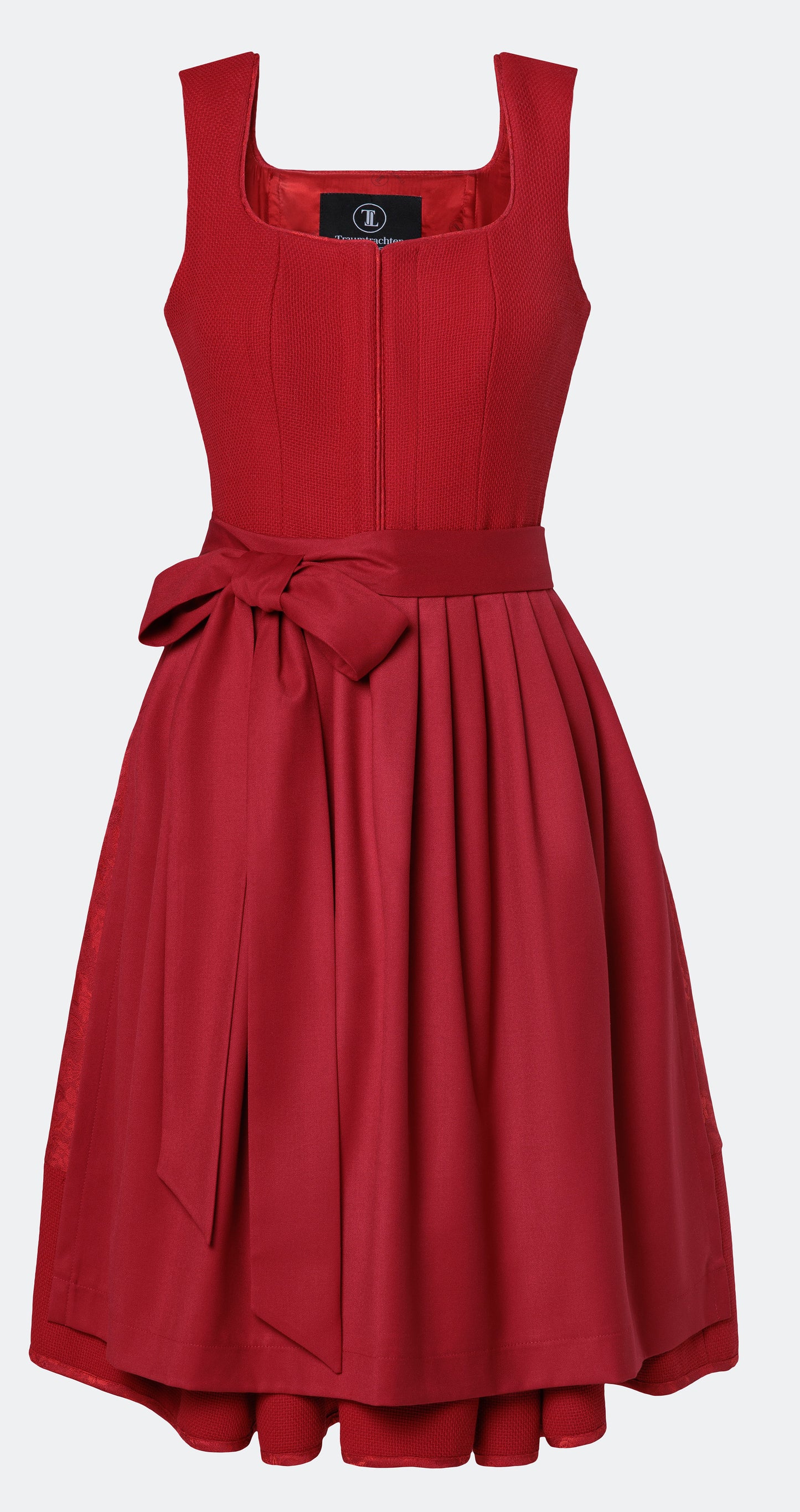 Dirndl Amalie in purpurrot