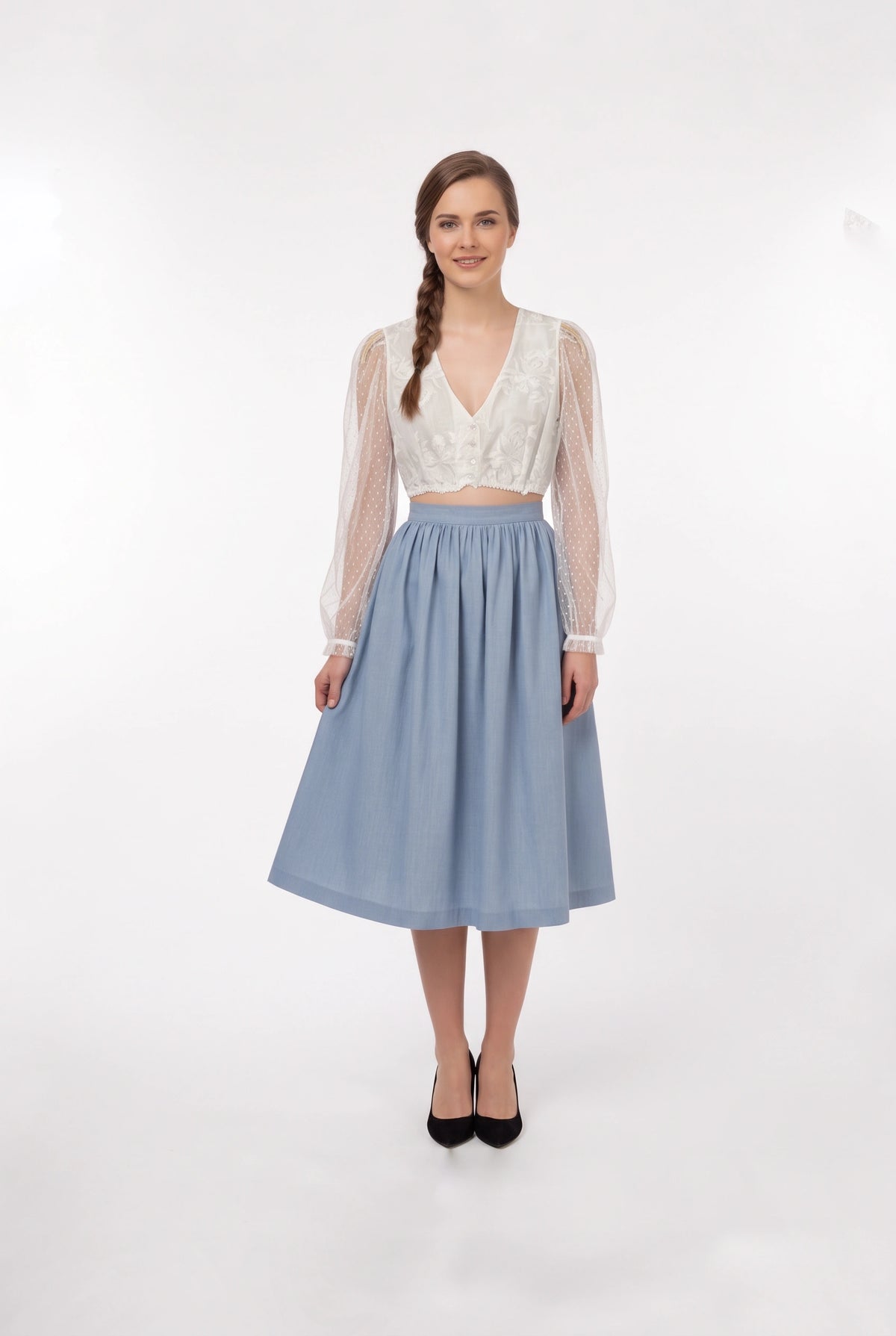 Dirndlbluse Aurora