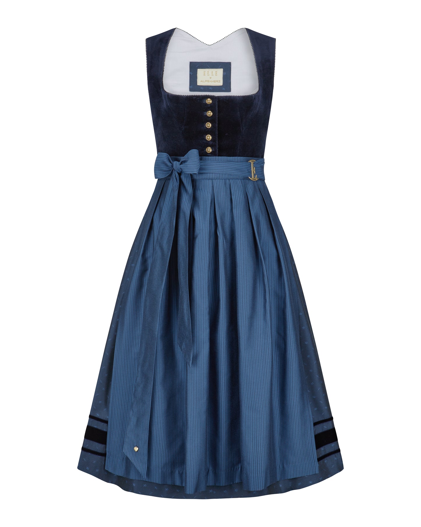 Dirndl Elle in blau
