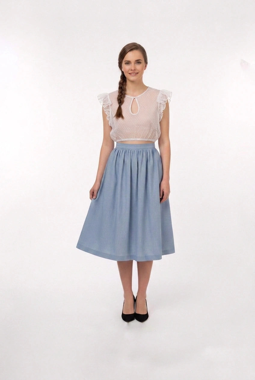 Dirndlbluse Alpenbarbie