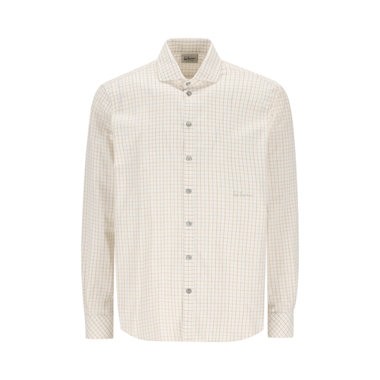 Lubeltran Check Hemd Creme