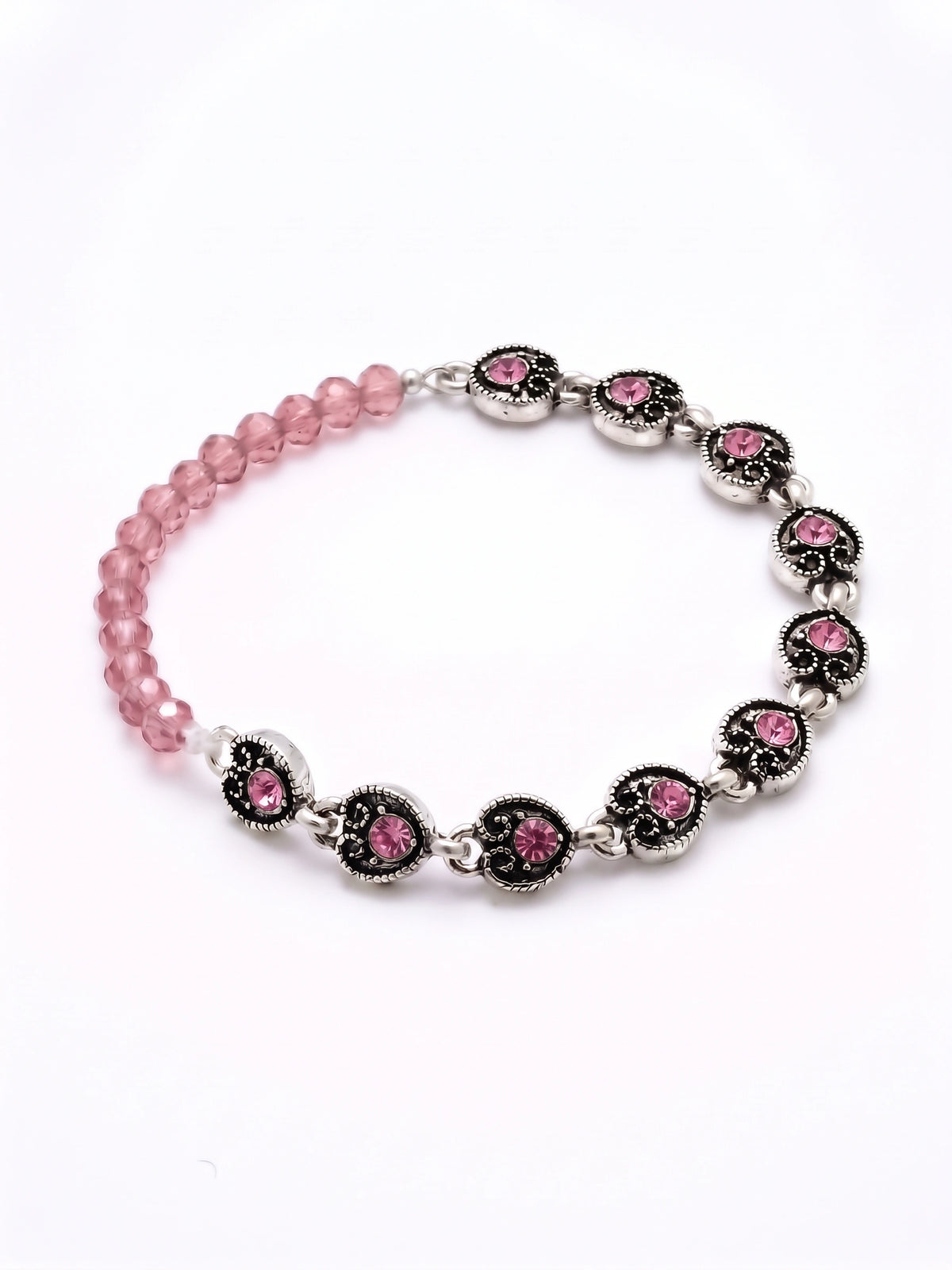 Armband mit Herz Rose
