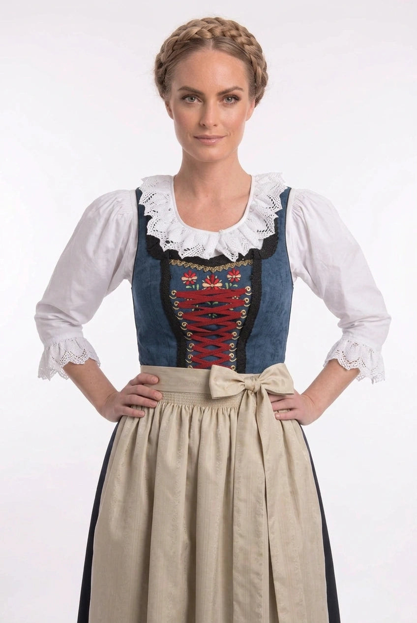 Oberes Unterland mit Stehfalten