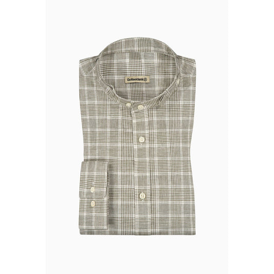 Hemd Lenz in olive