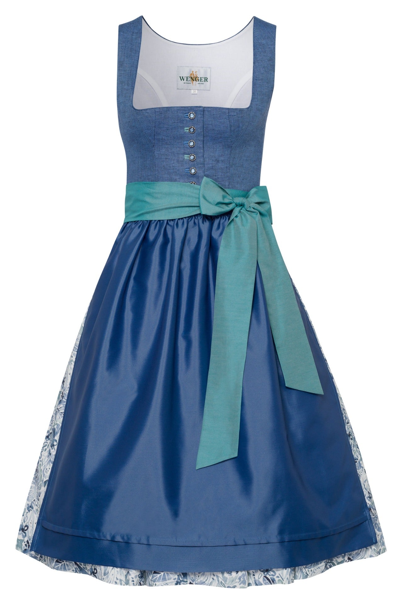 Dirndl Alma in blau