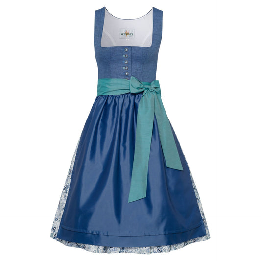 Dirndl Alma in blau