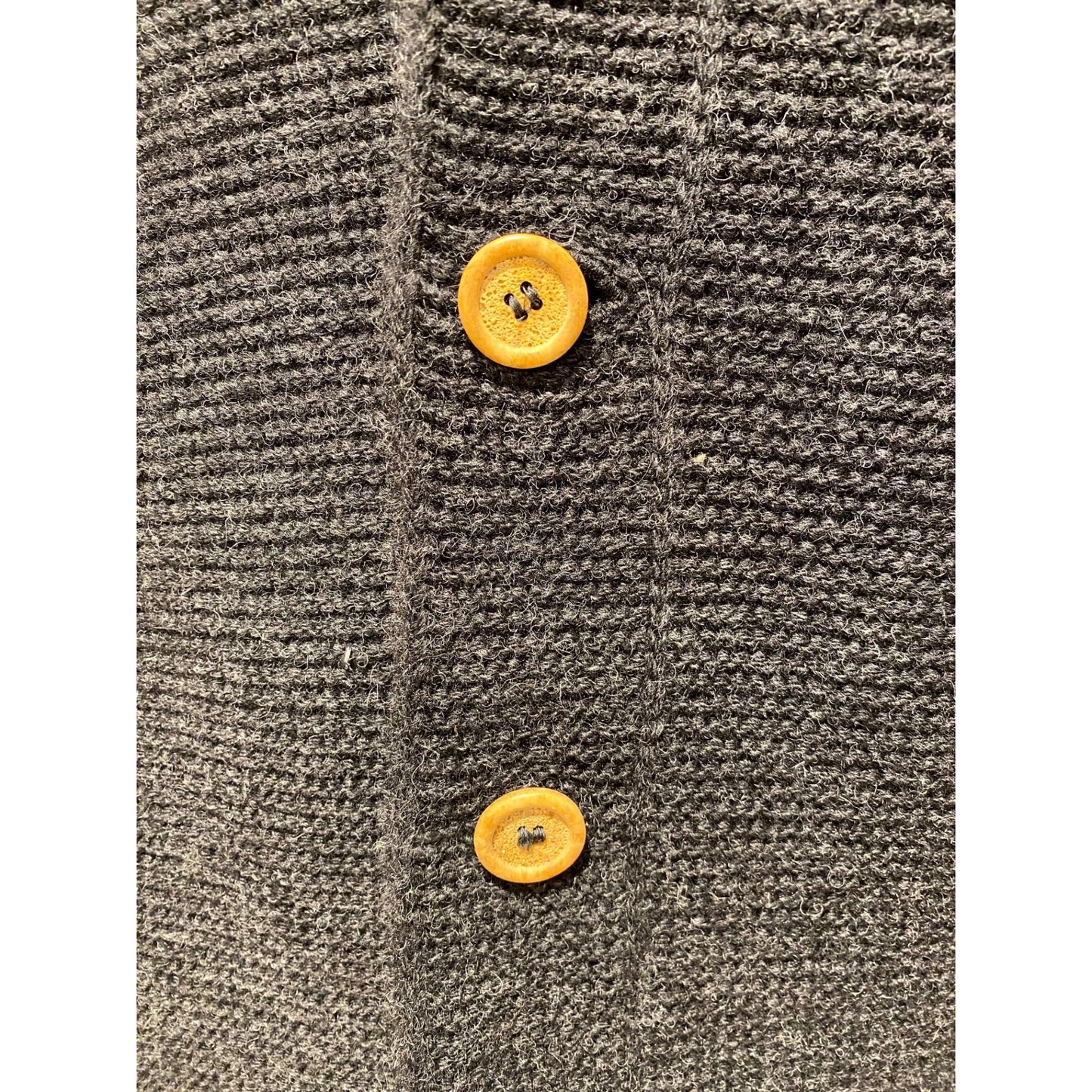 Strickjacke mit Kapuze in anthrazit