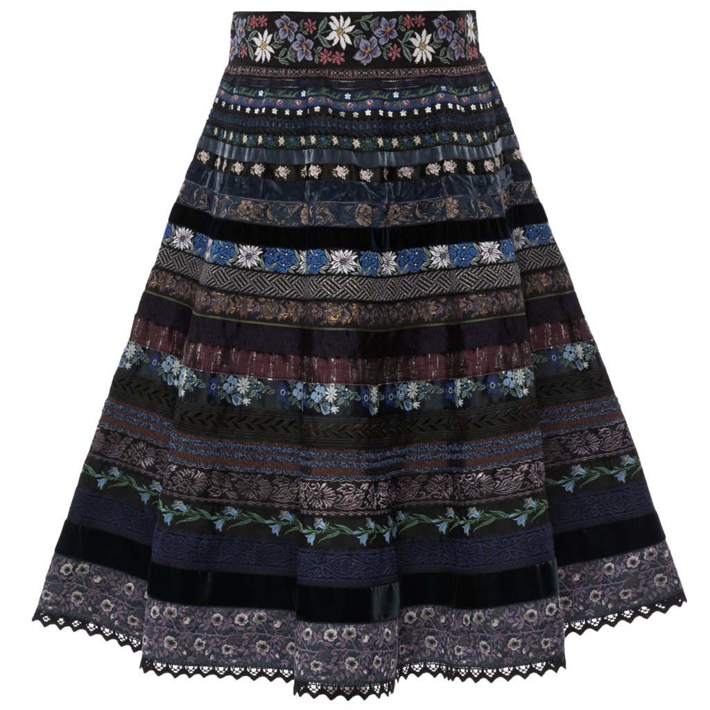 Lena Hoschek BÄNDERROCK Enzian