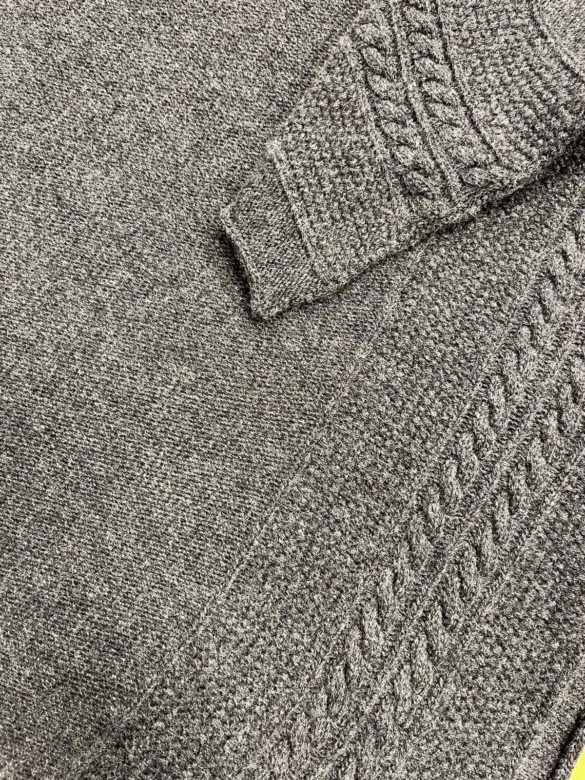 Strickcape in anthrazit