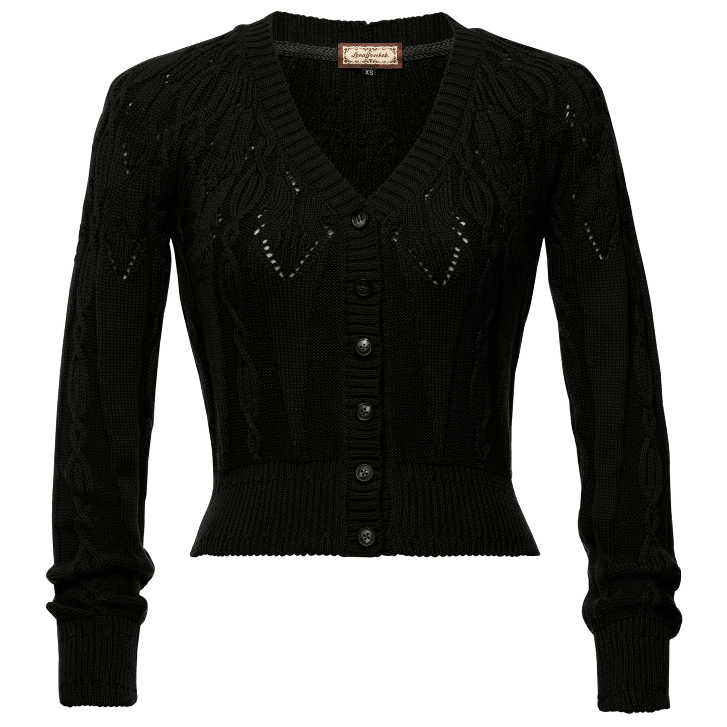 Erika Cardigan in black von Lena Hoschek