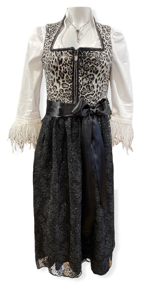 Dirndl leo black