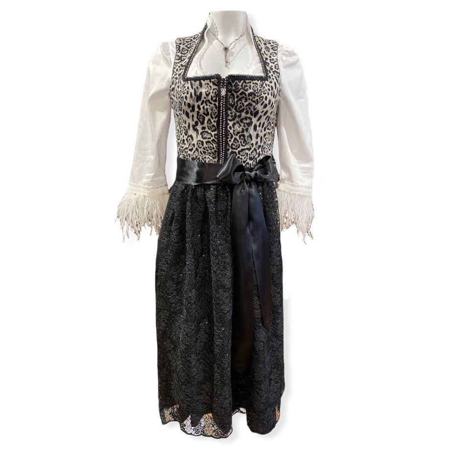 Dirndl leo black