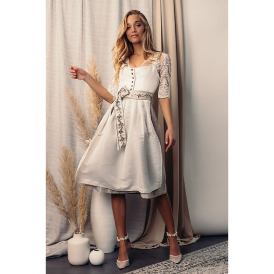 Dirndl Gabriella in ecrue 70cm