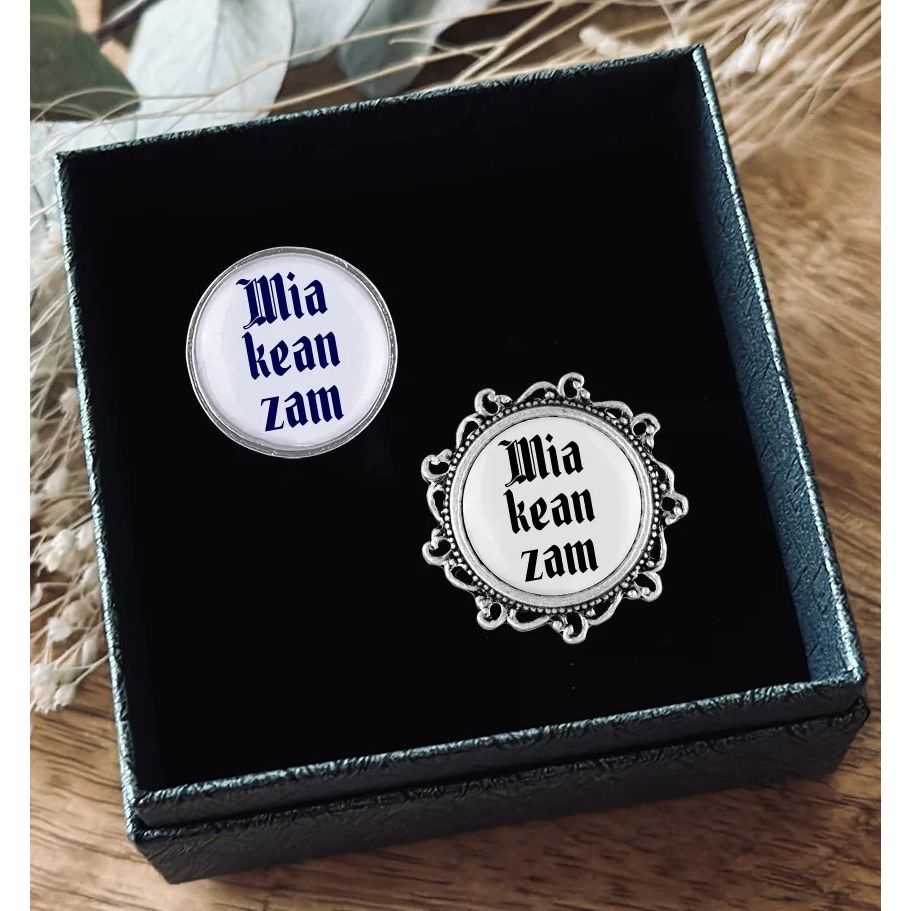 Gaudiknopf "Mia kean zam"