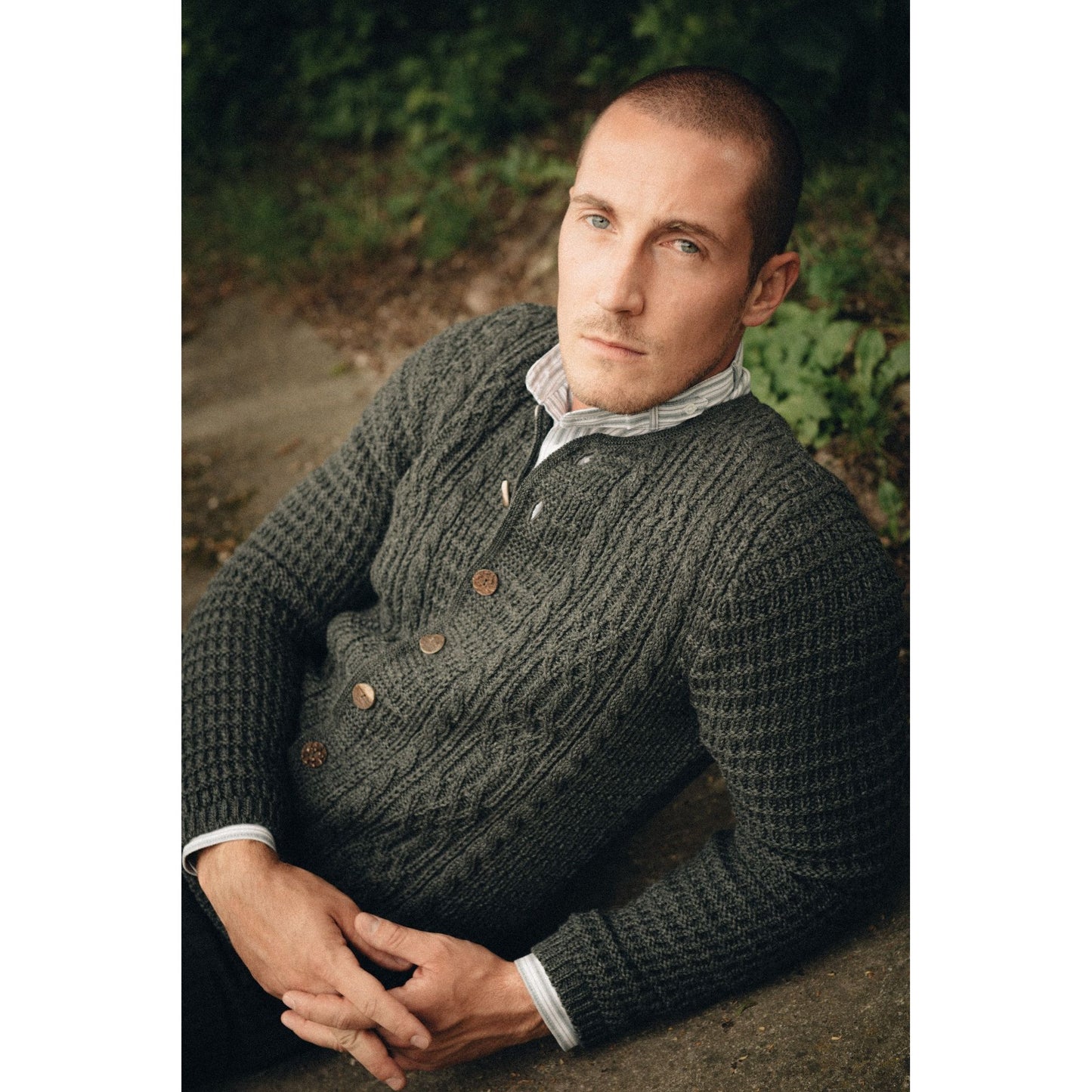 Strickjacke Anton in grau