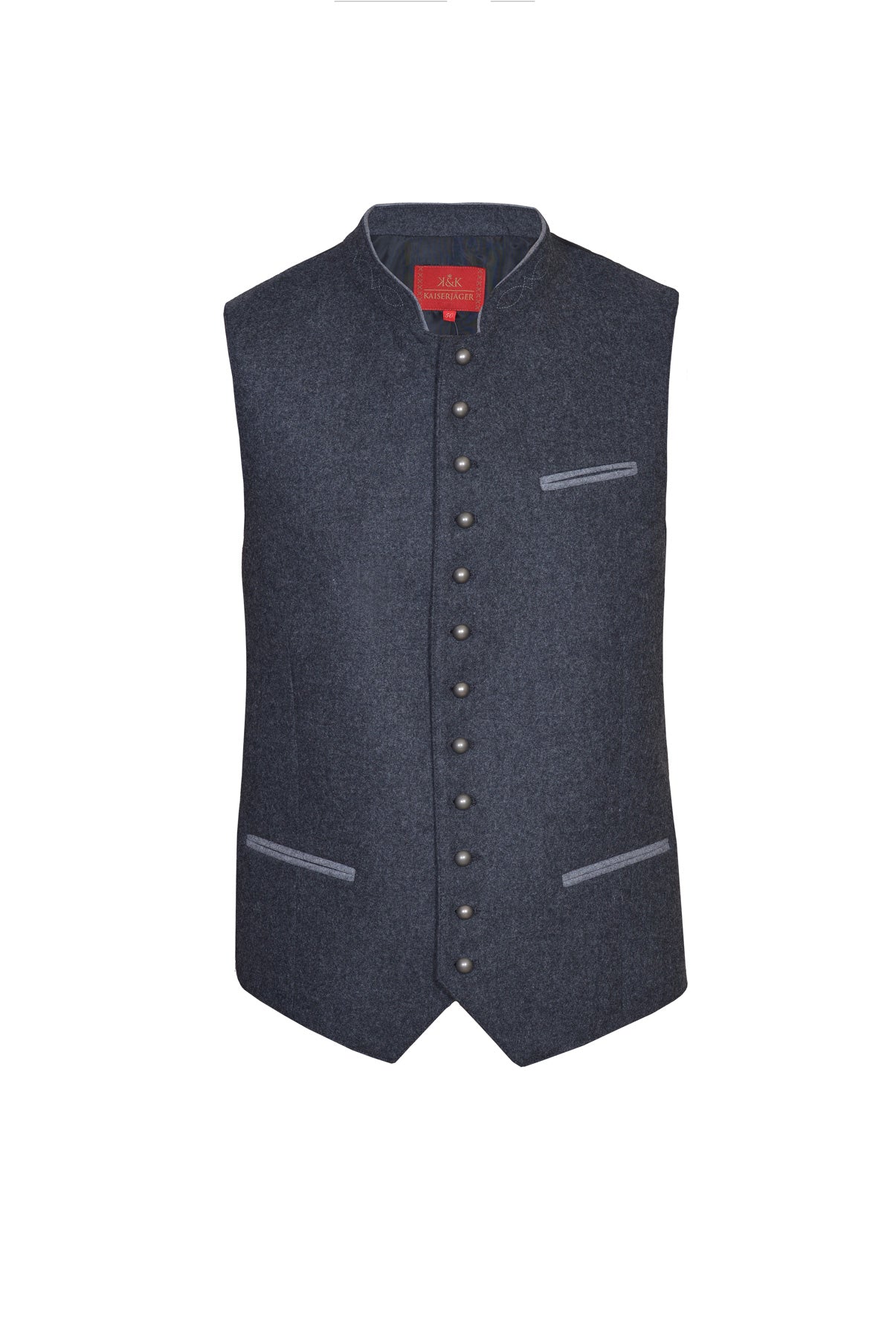 Gilet in dunkelgrau II