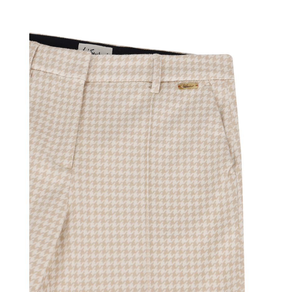 Hose Lulara Jersey Piede in creme