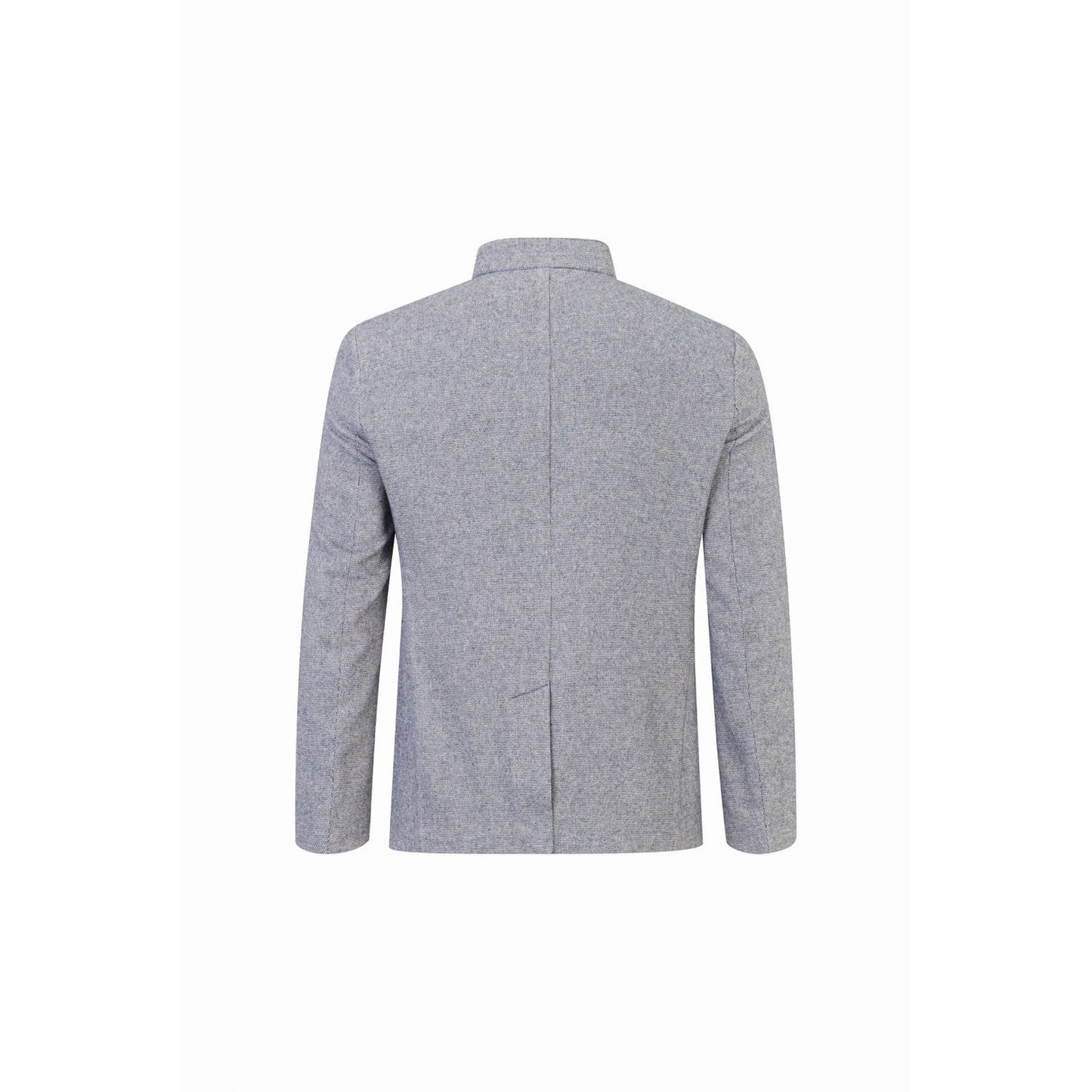 Sakko Lusandretto Twill Melange in blaugrau