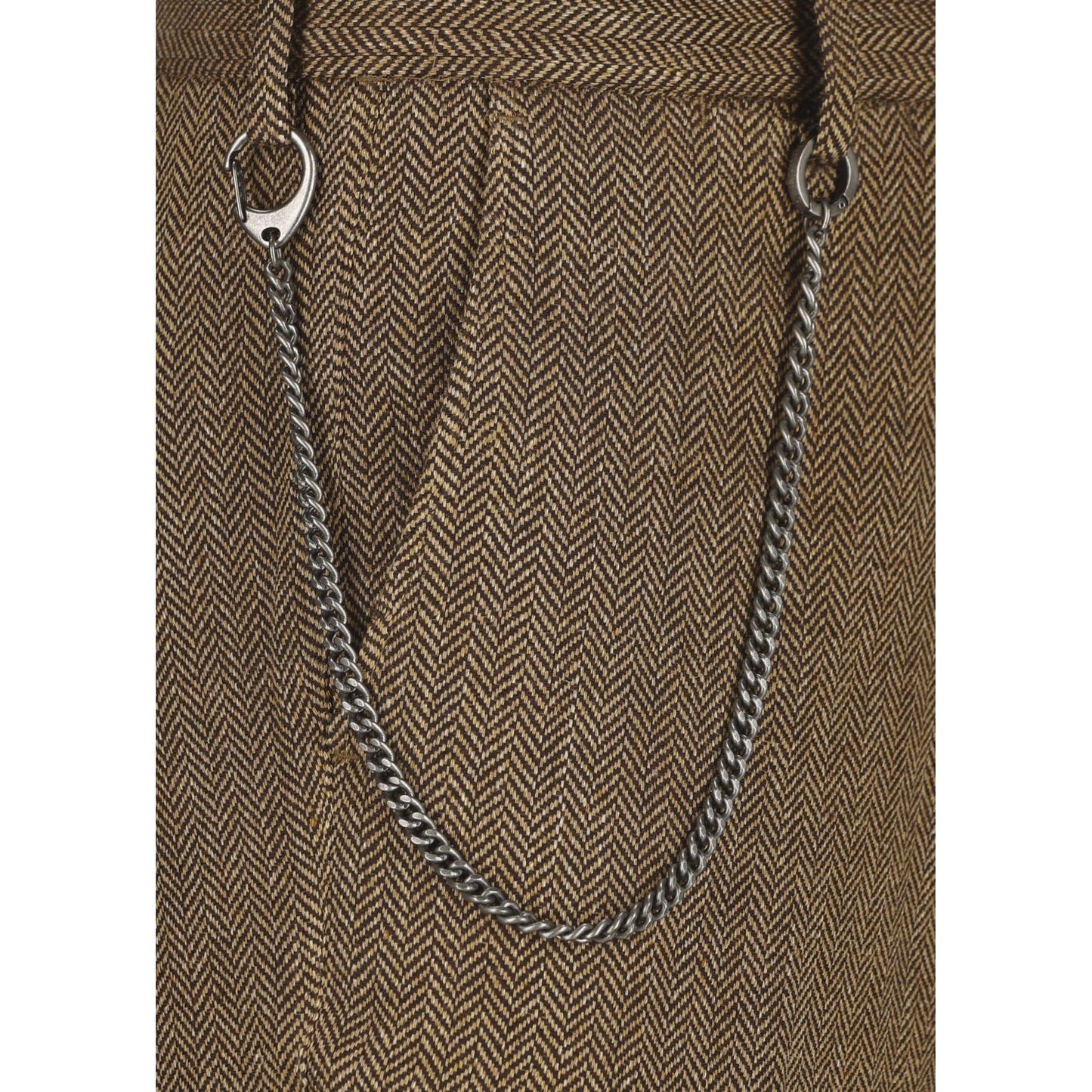 Hose Lubruneu Fischgrat