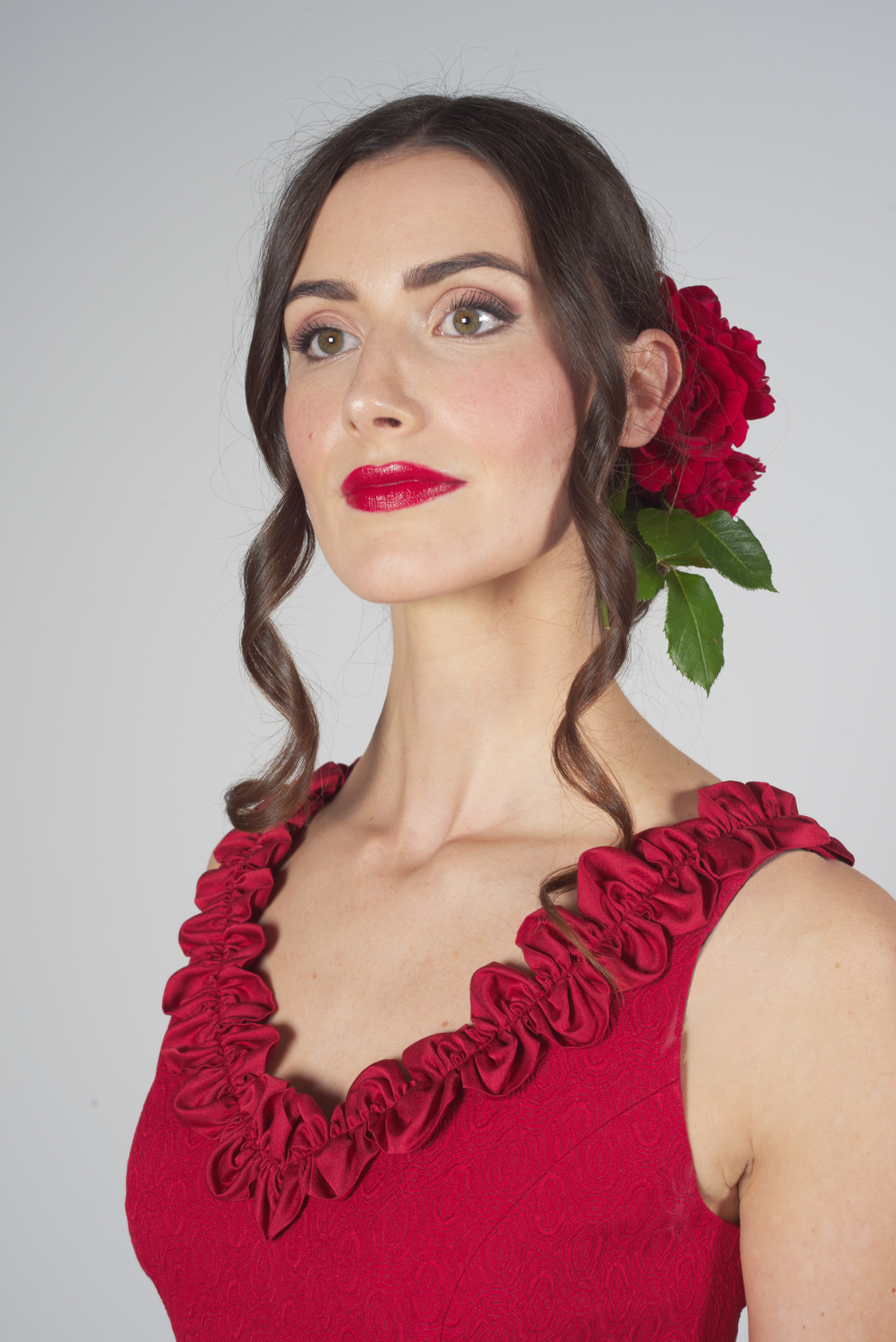 Kleid in mohn