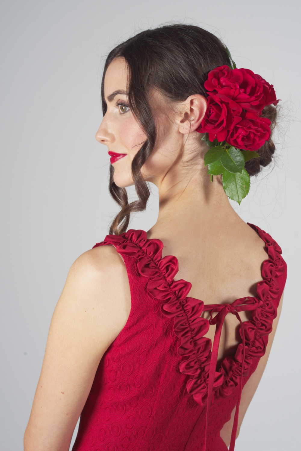 Kleid in mohn