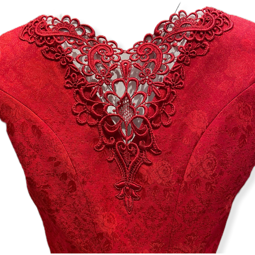 Kleid Rosalie in rot