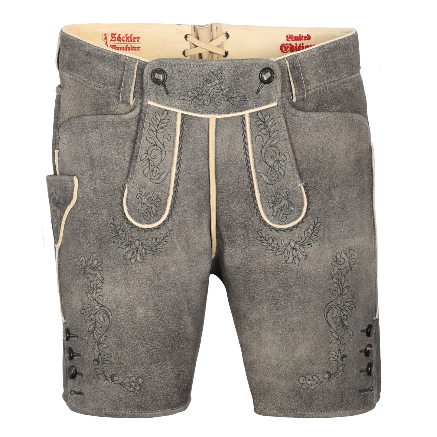 Luis sämisch Hirsch in Flanell/Grey