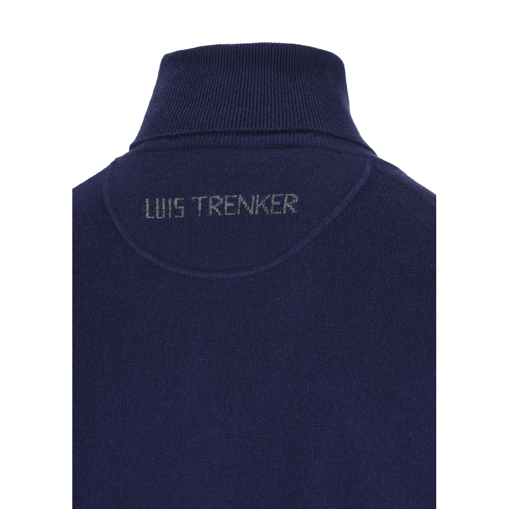 Rollkragenpullover Ludmirko in blau