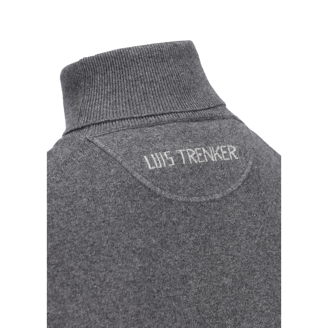 Rollkragenpullover Ludmirko in grau
